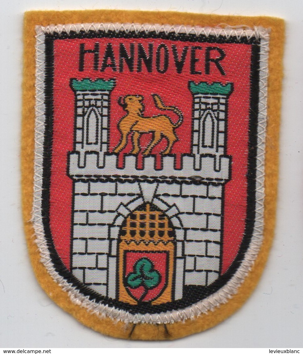 Ecusson Tissu Ancien/Brodé  /HANNOVER/ Basse Saxe / ALLEMAGNE/ Vers 1960-1980    ET292 - Escudos En Tela