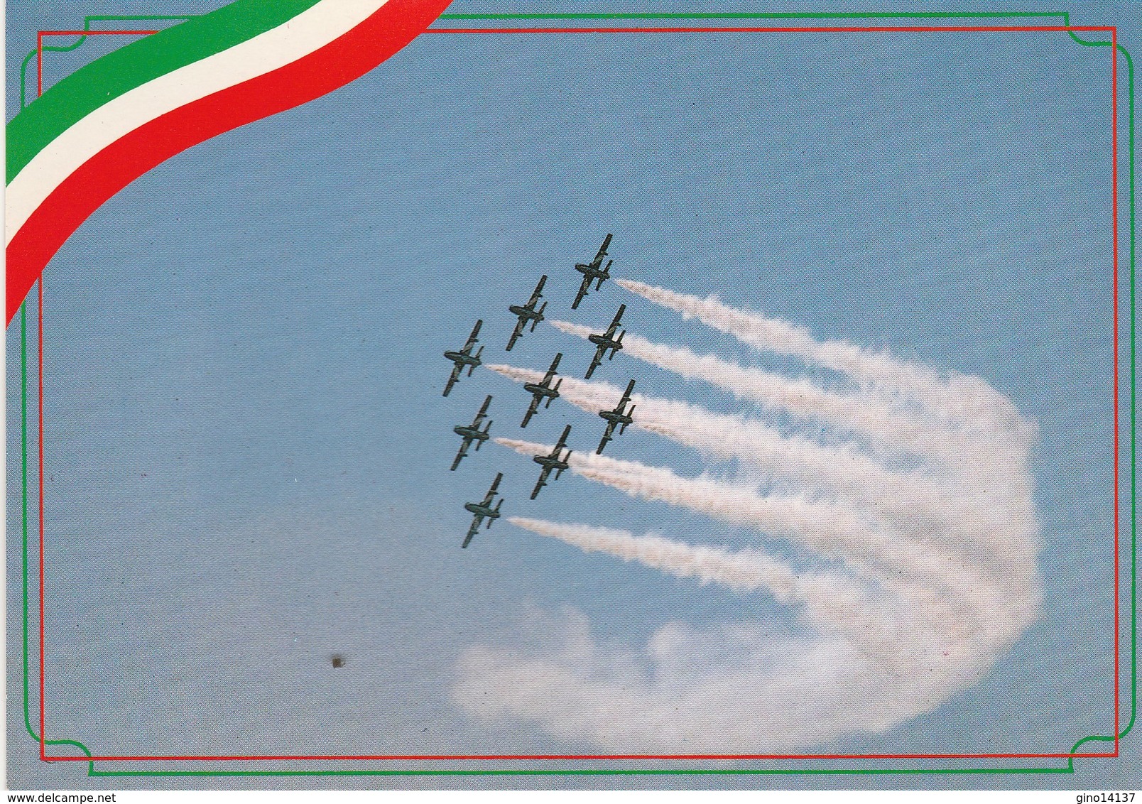 Cartolina Postale Nuova PATTUGLIA ACROBATICA NAZIONALE FRECCE TRICOLORI - FRIULI - Altri & Non Classificati