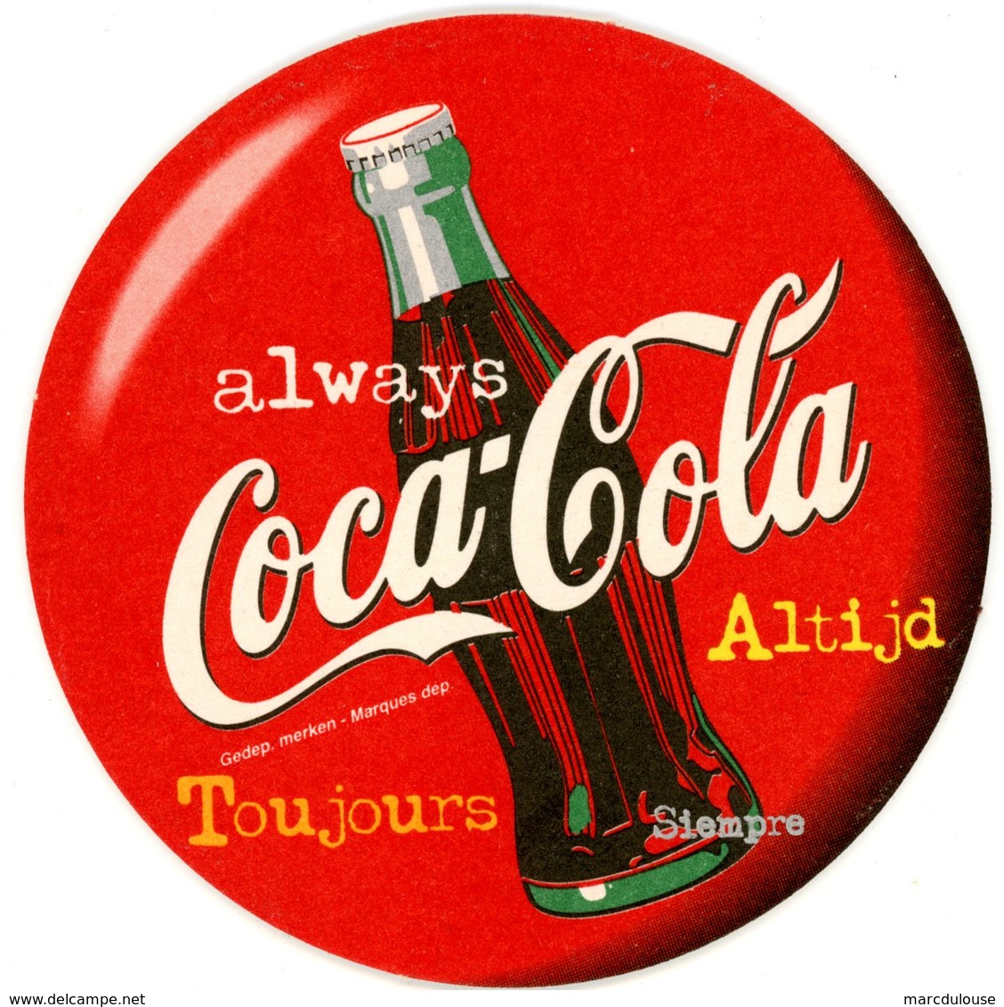 Belgium. Coca-Cola. Always. Altijd. Toujours. Siempre. - Sous-bocks