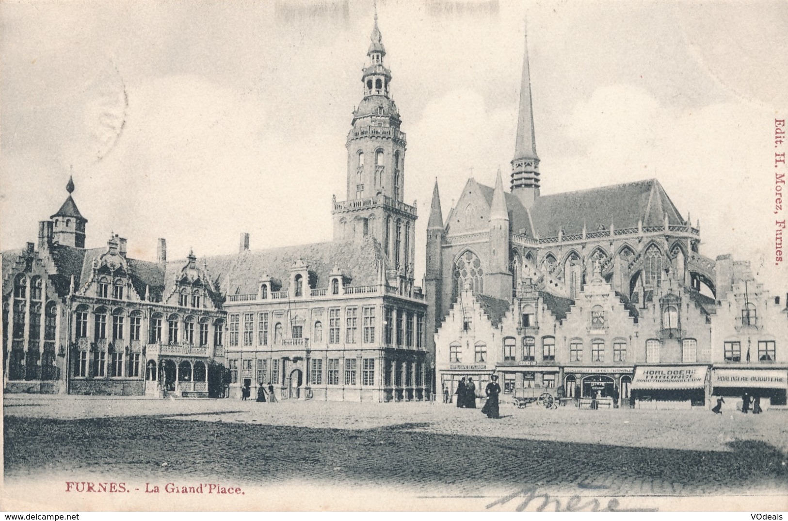 CPA - Belgique - Veurne - Furnes - La Grand'Place - Veurne