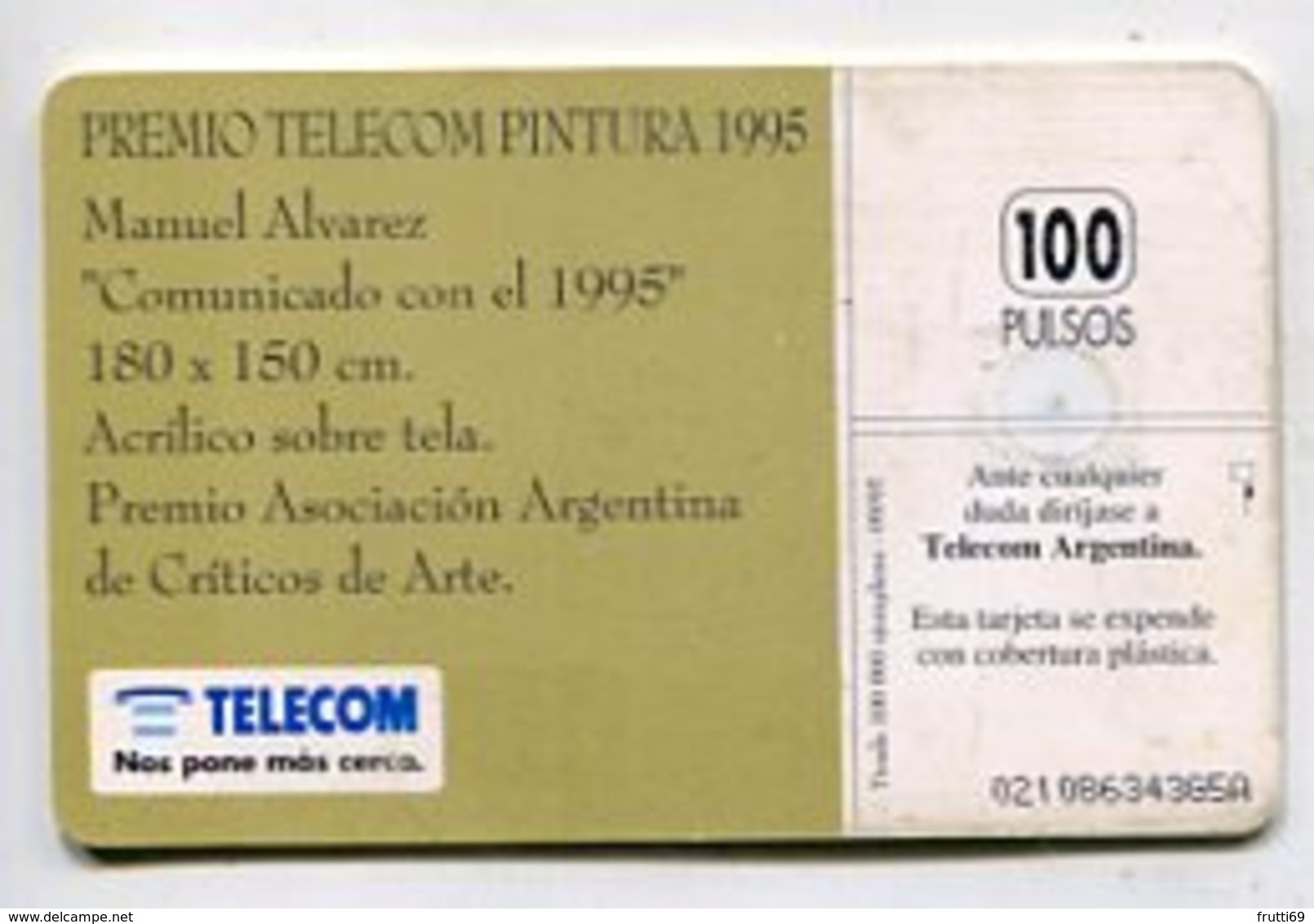 TK 02435 ARGENTINE - Chip - Argentina