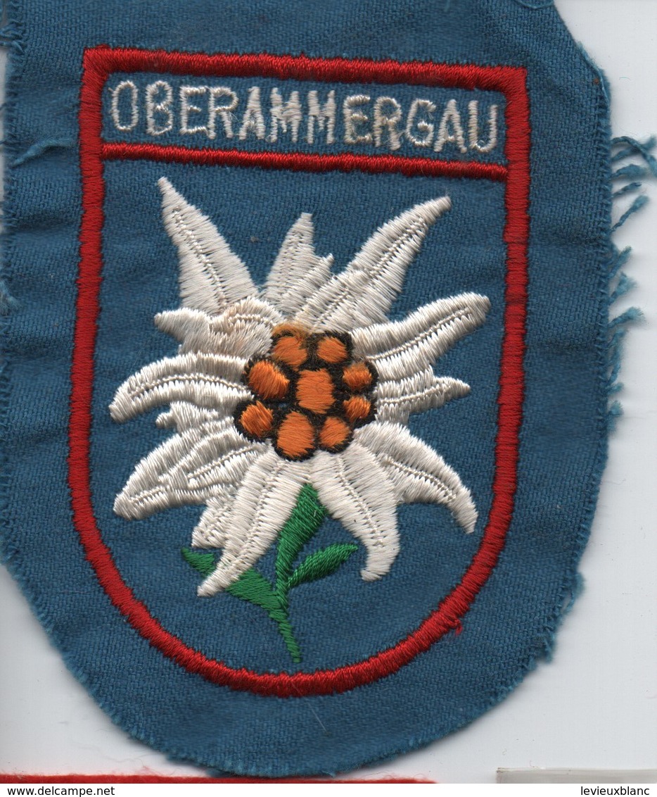 Ecusson Tissu Ancien/Brodé  /OBERAMMERGAU/  Haute Baviére / ALLEMAGNE/  Vers 1960-1980    ET299 - Patches