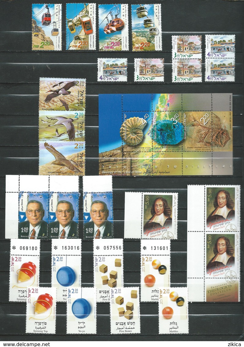 Israel.Lot UNUSED Stamps. MNH. Currency - 586.40 ILS (145.60 Euro ).and Lot Stamps  1976 - 1980 MNH - 14 Scans. - Lots & Serien