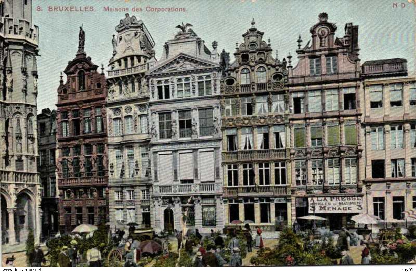 BELGIQUE - lot de plus de 100 cartes postales (voir description et images)