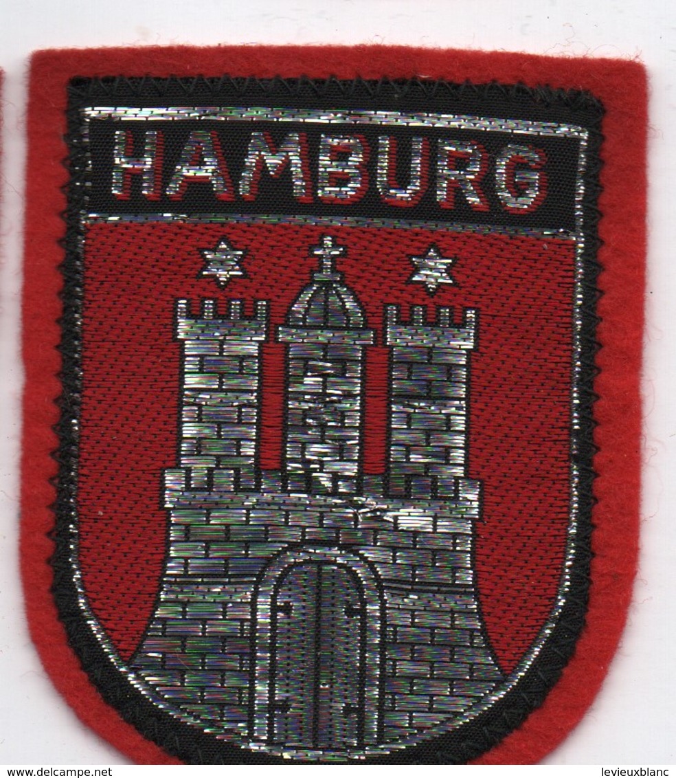 Ecusson Tissu Ancien/Brodé /HAMBURG/Hambourg / ALLEMAGNE/  Vers 1960-1980    ET307 - Escudos En Tela