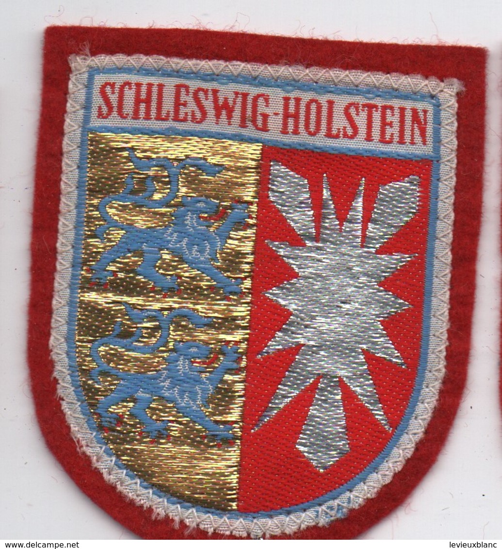 Ecusson Tissu Ancien/Brodé /SCHLESWIG-HOSTEIN / ALLEMAGNE/  Vers 1960-1980    ET308 - Blazoenen (textiel)