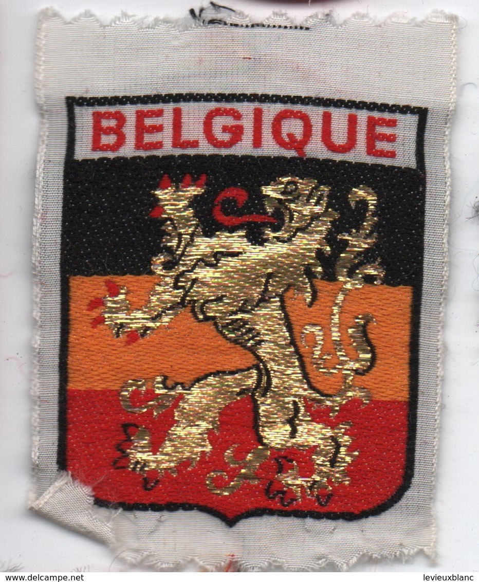 Ecusson Tissu Ancien/Brodé /BELGIQUE /  Vers 1960-1980    ET315 - Patches