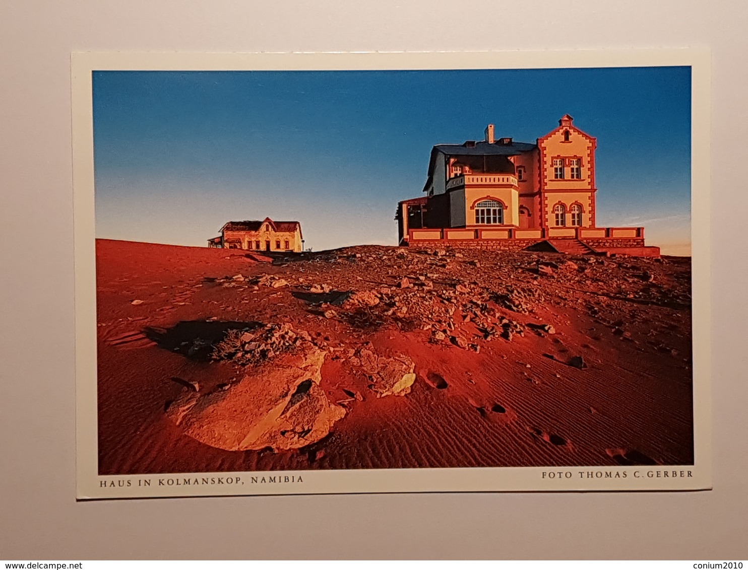 Namibia, Kolmanskop (gelaufen 2002, Deutschland),  H21 - Namibia