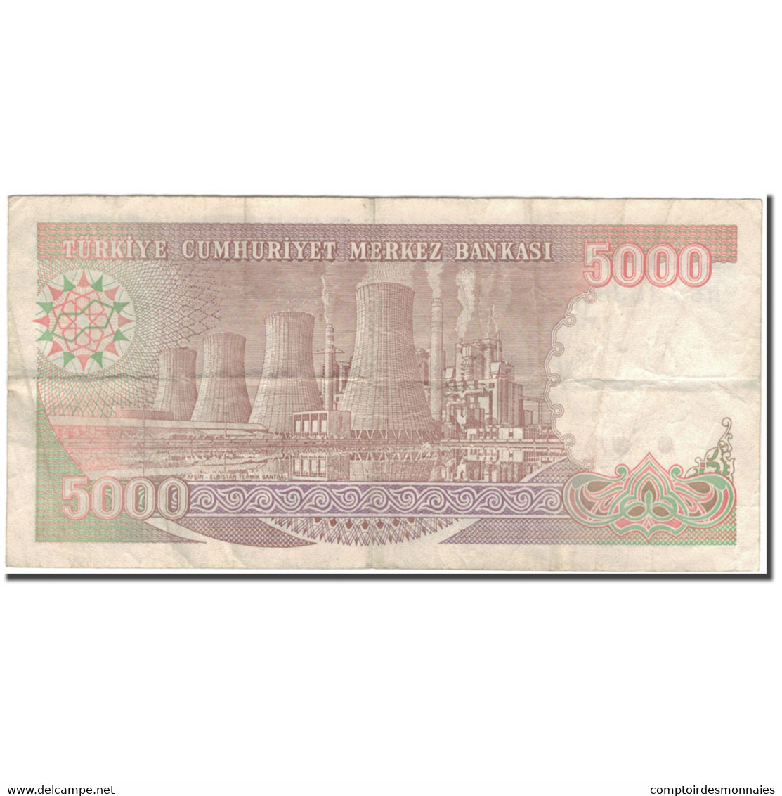 Billet, Turquie, 5000 Lira, 1970, KM:198, TB - Turquie