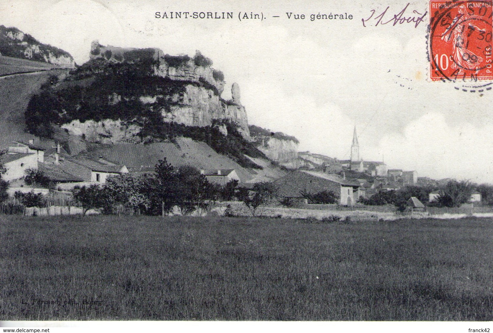 01. Saint Sorlin. Vue Générale - Unclassified