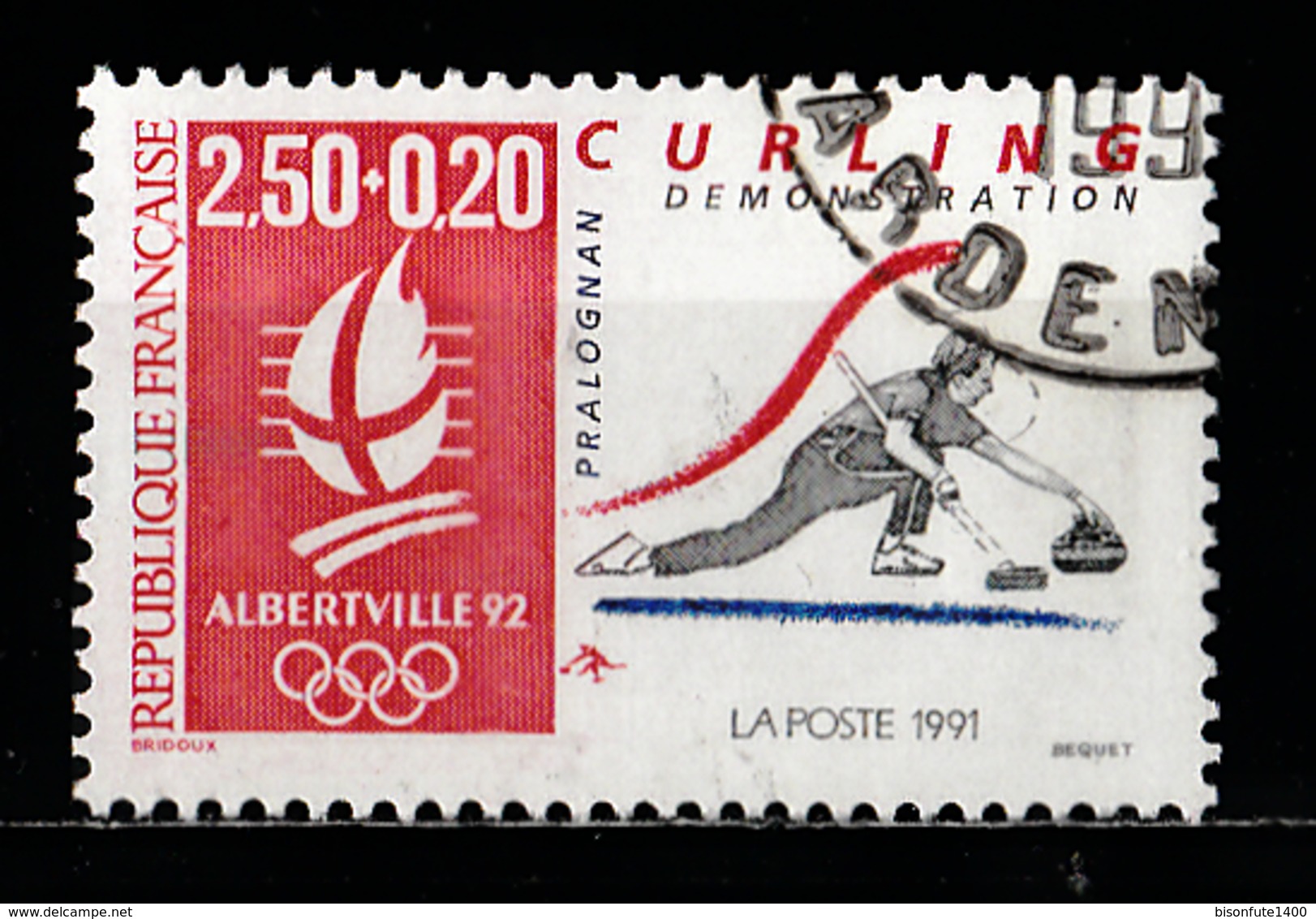 France 1991 : Timbres Yvert & Tellier N° 2676 - 2677 - 2678 - 2679 Et 2680 Avec Oblitérations Rondes. - Usati