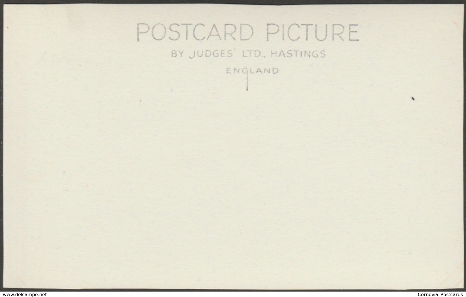 River Gannel, Newquay, Cornwall, 1929 - Judges RP Postcard - Newquay