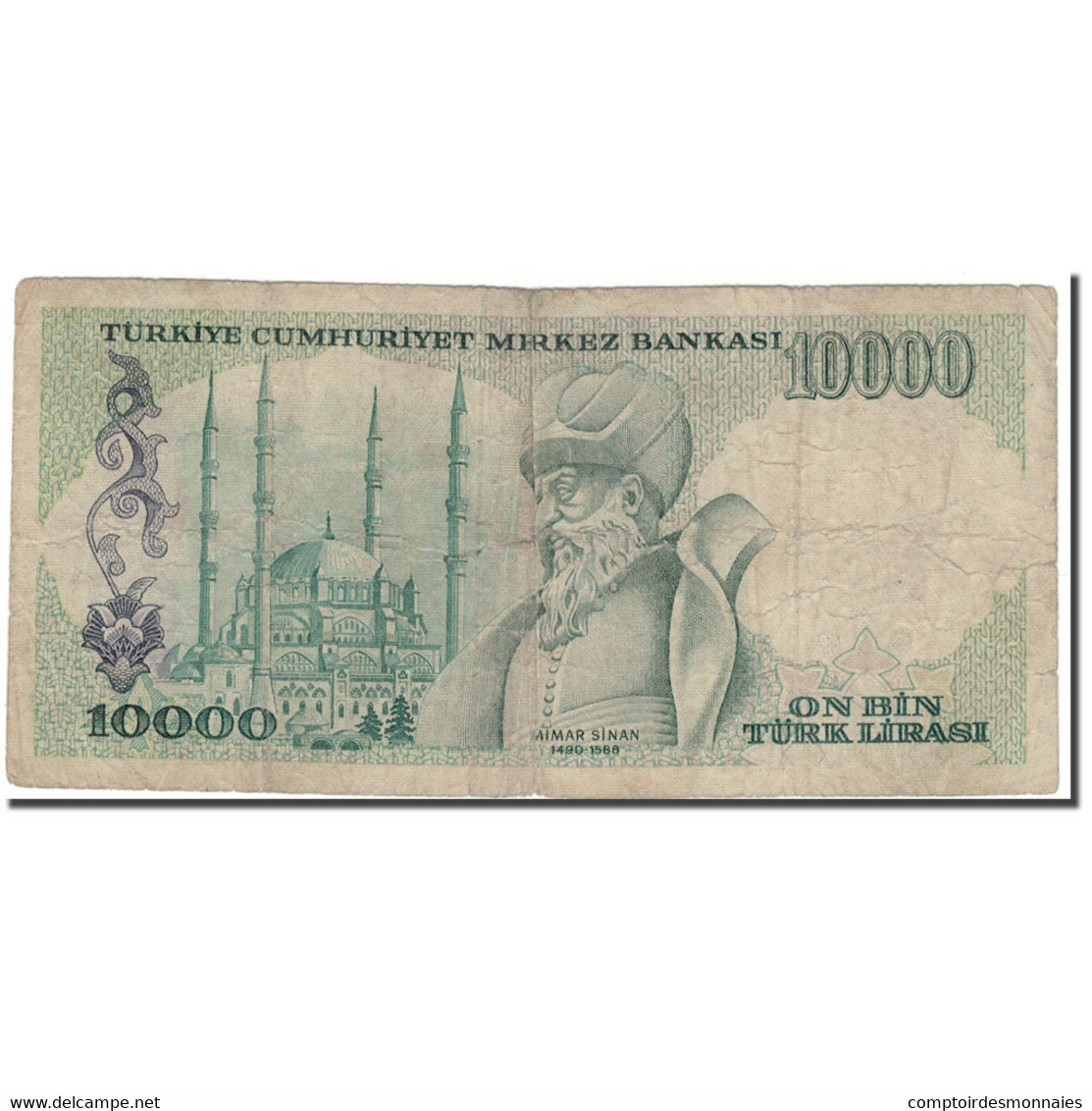 Billet, Turquie, 10,000 Lira, 1970, KM:199, B+ - Turquie