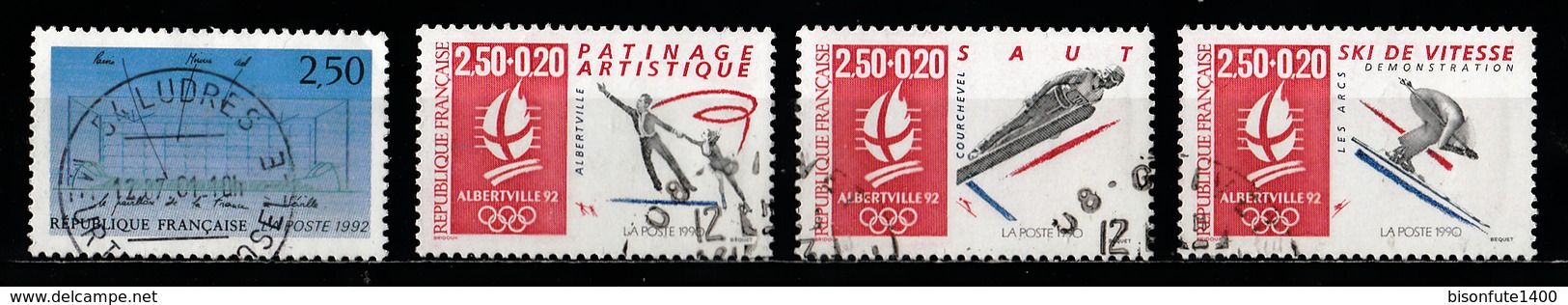 France 1992 : Timbres Yvert & Tellier N° 2736 - 2737 - 2738 - 2739 - 2740 - 2741 - 2743 - 2744 - 2746 Et 2754 Avec Obli. - Gebraucht