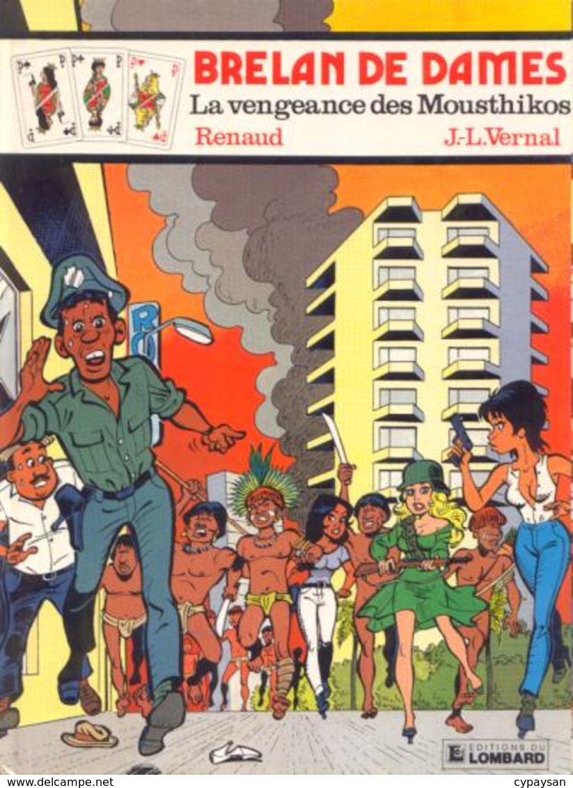 BRELAN DE DAMES T 3 EO BE LOMBARD  03/1984 Vernal  Renaud  (BI1) - Editions Originales (langue Française)