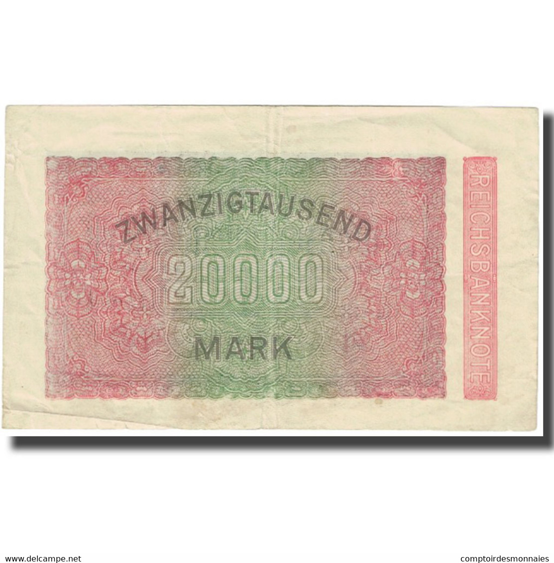 Billet, Allemagne, 20,000 Mark, 1923, 1923-02-20, KM:85b, TTB - 20000 Mark