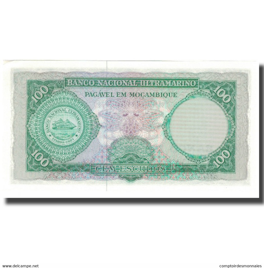 Billet, Mozambique, 100 Escudos, 1961-03-27, KM:117a, SPL - Mozambique