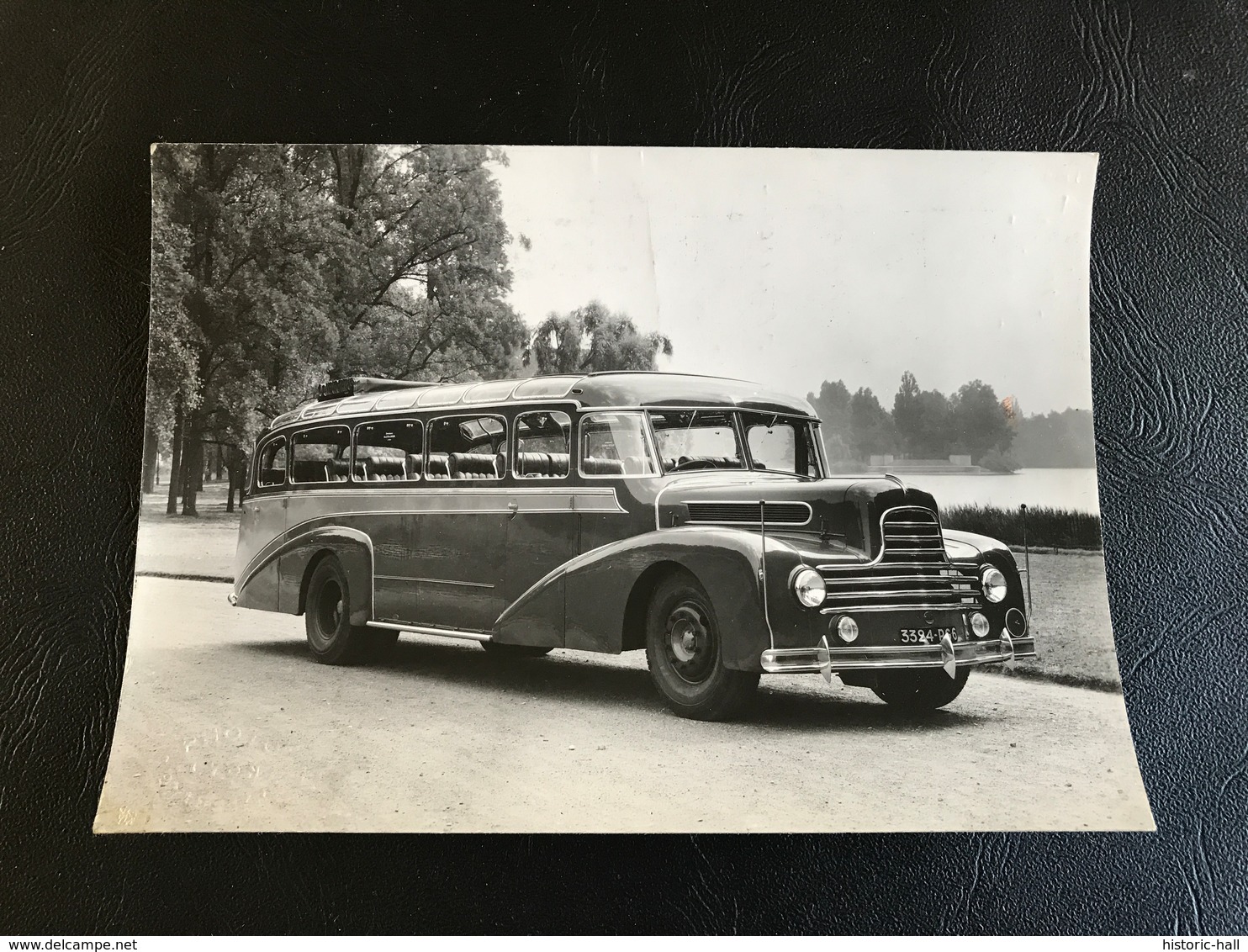 Photo Autocar SAUER 30 Places - L. CHAPON LYON Parc De La Tete D’Or - 15 X 10cm - Automobiles