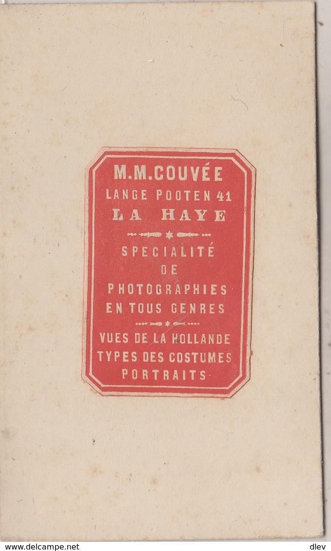 CDV - Costumes Des Pays-Bas - Un Prieur D' Enterrement Catholique D' Amsterdam - A. Jager, Amsterdam - Oud (voor 1900)