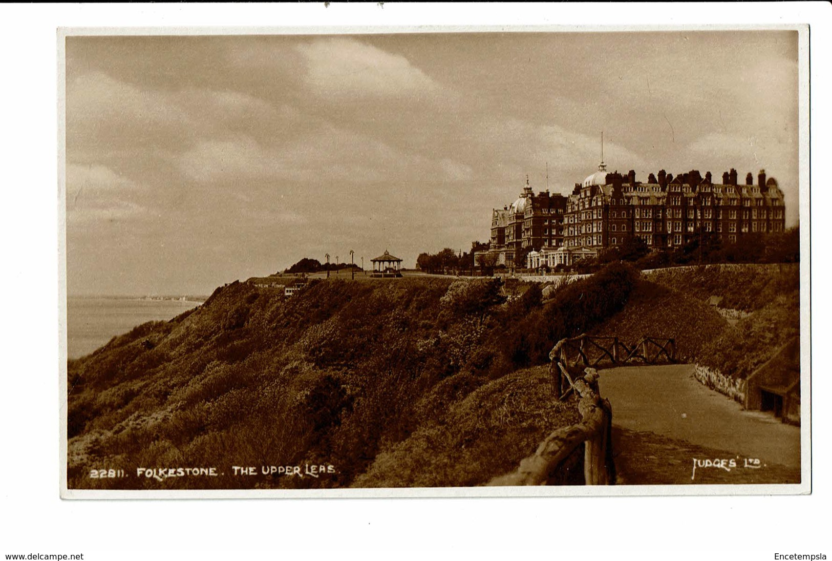 CPA - Carte Postale Royaume Uni - Folkestone- The Upper Leas VM2223 - Folkestone