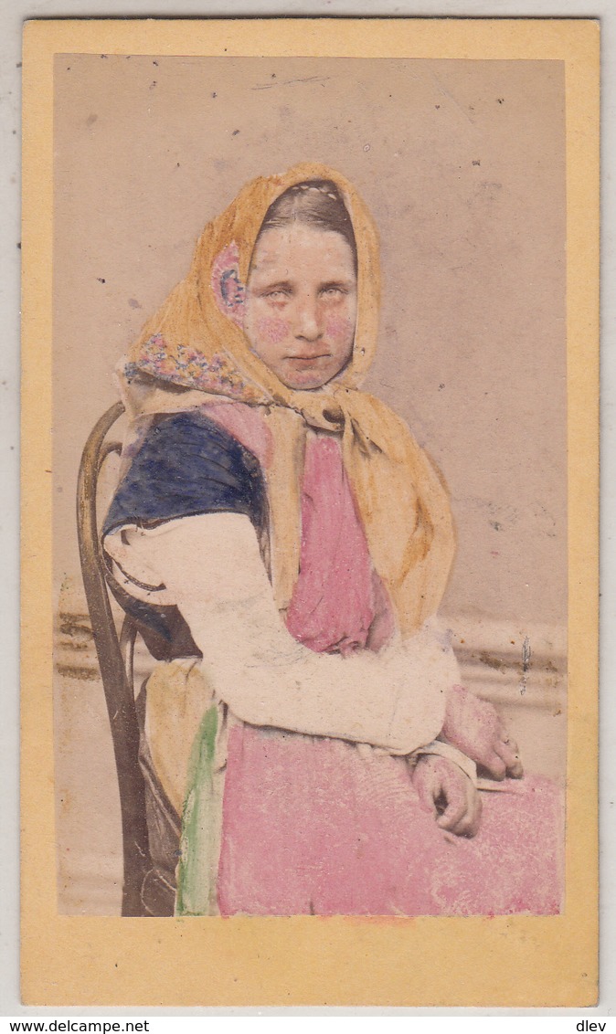 CDV - Costume Dei Dintorni Di Trieste - Antiche (ante 1900)