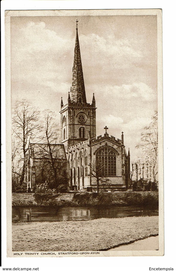 CPA - Carte Postale Royaume Uni -Stratford Upon Avon- Holy Trinity Church  VM2226 - Stratford Upon Avon