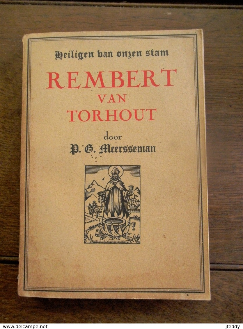 Oud Boek 1943  Door G .   MEERSSEMAN  O . P    REMBERT  VAN  TORHOUT - Torhout