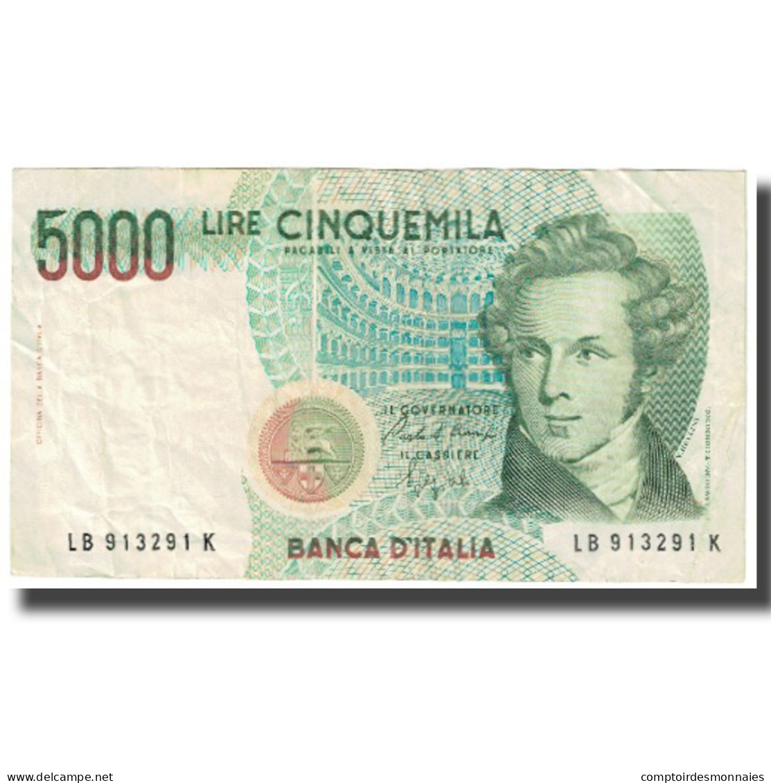 Billet, Italie, 5000 Lire, 1985, 1985-01-04, KM:111b, SUP - 5000 Lire