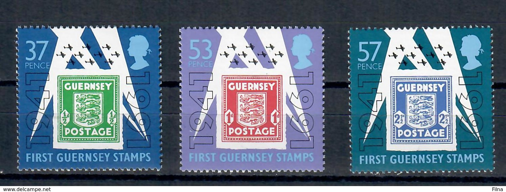 GUERSNEY 1991 -50° PRIMI FRANCOBOLLI  - MNH ** - Guernesey