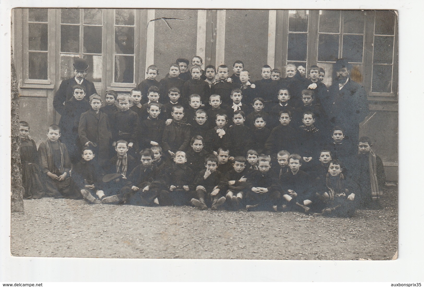 CARTE PHOTO - VITRY SUR SEINE - ECOLE - 2ème CLASSE - HIVER 1906 - 94 - Vitry Sur Seine