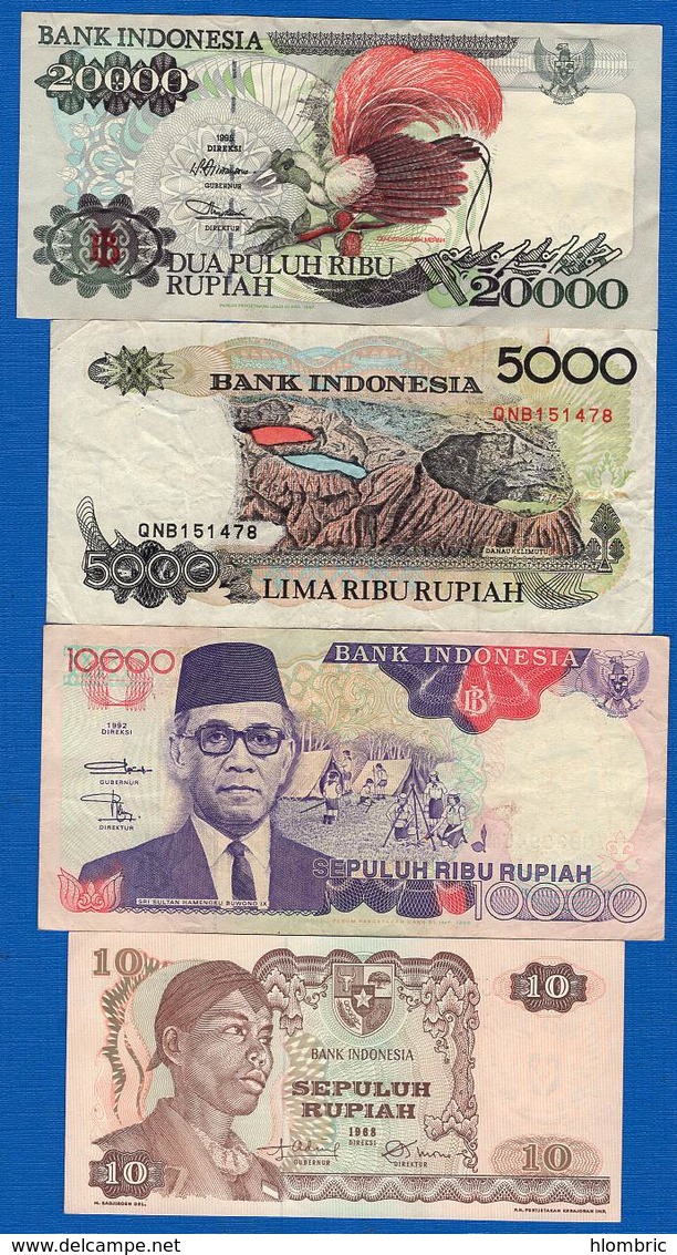 Indonesie  10  Billets - Indonésie