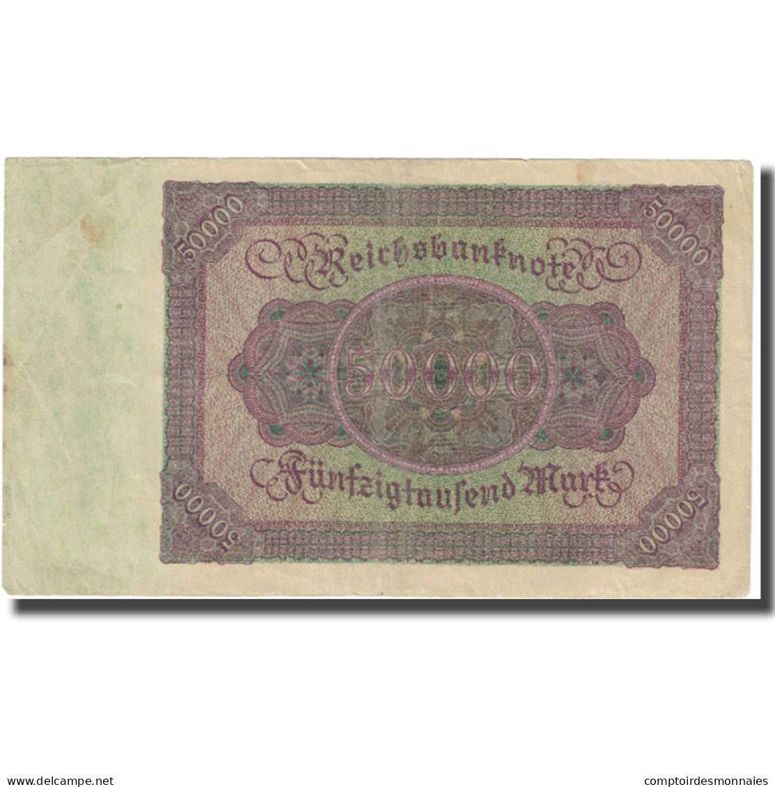 Billet, Allemagne, 50,000 Mark, 1922, 1922-11-19, KM:80, SUP - 50000 Mark