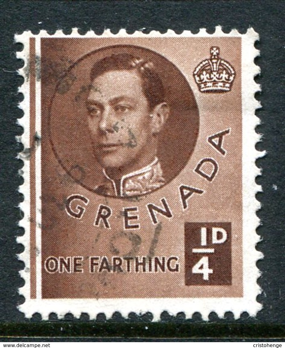 Grenada 1937-50 KGVI - ¼d Brown Used (SG 152) - Grenada (...-1974)