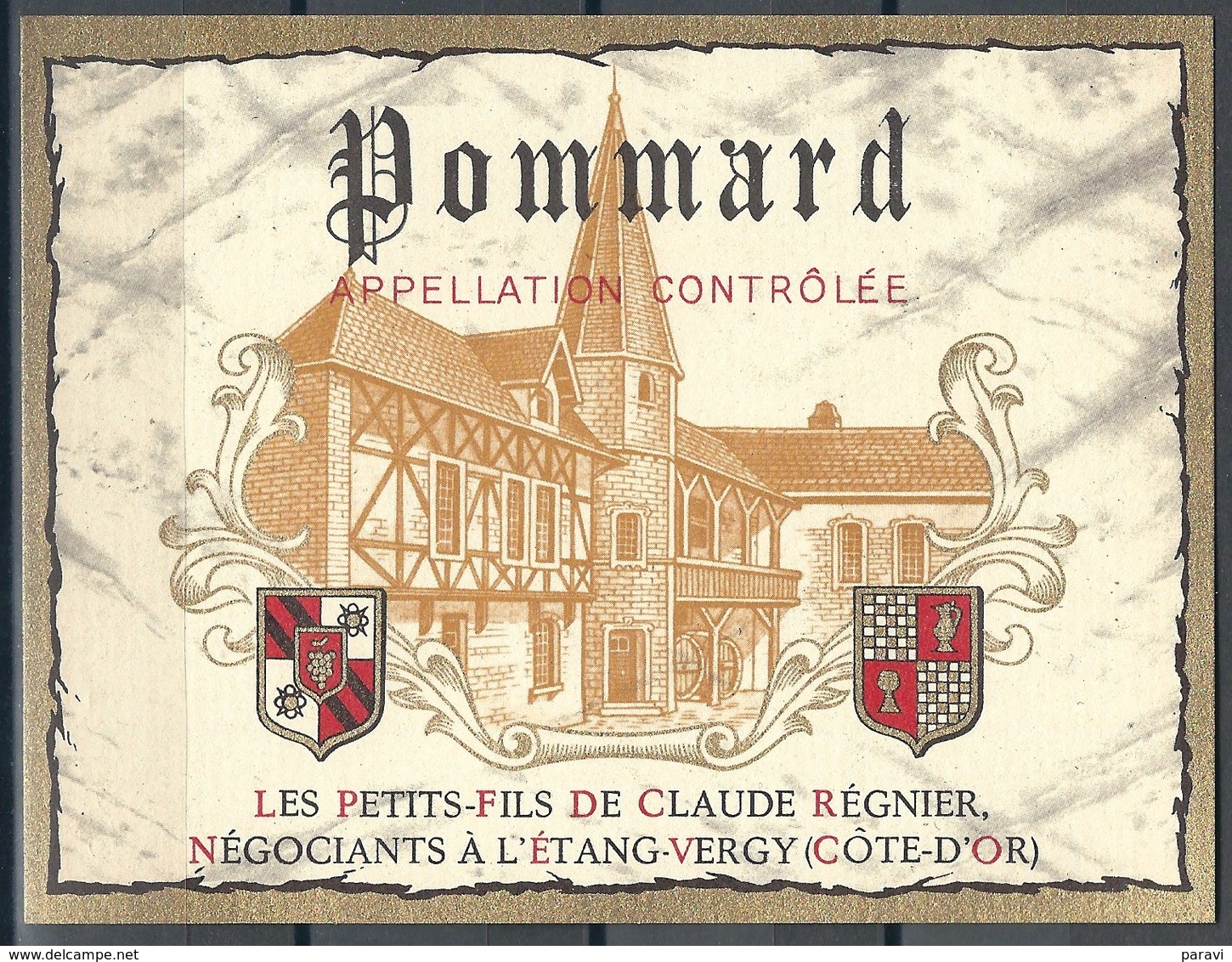Etiquette De Vin De France * Pommard * - Autres & Non Classés