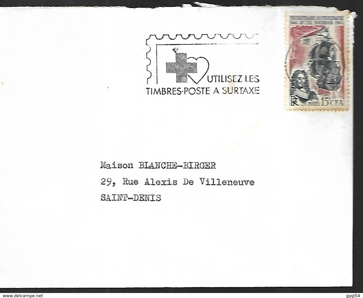 Réunion   Lettre Du  06  12 1968   Saint Denis - Covers & Documents