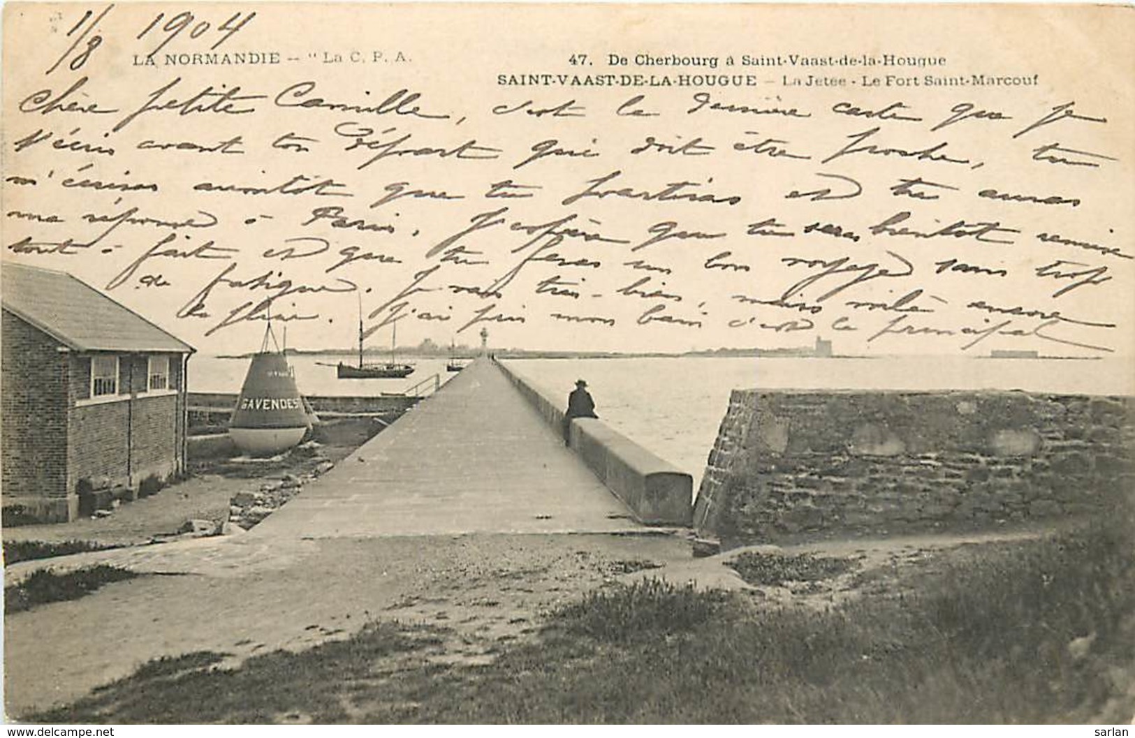50 , ST VAAST LA HOUGUE , Ile Tatihou , Le Fort Saint Marcouf , * 414 87 - Saint Vaast La Hougue