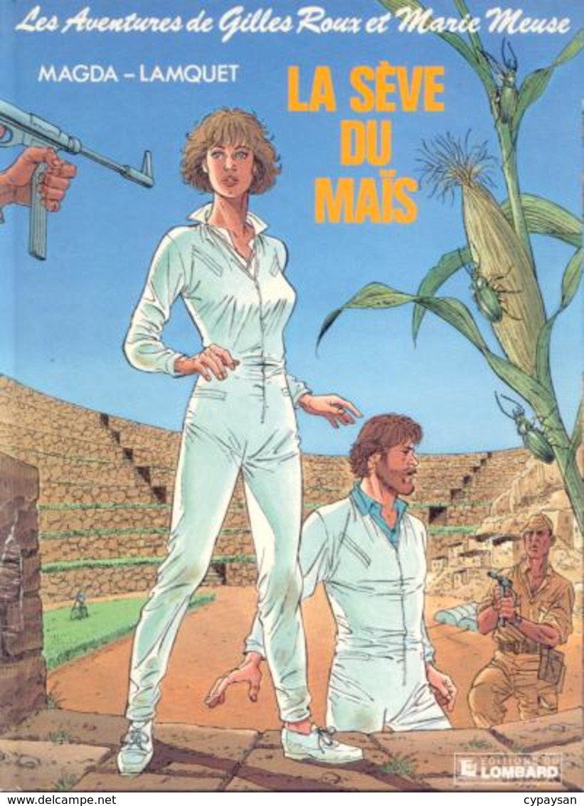 GILLES ROUX T 4 EO BE-  LOMBARD  04/1988 Lamquet  Magda  (BI1) - Originalausgaben - Franz. Sprache