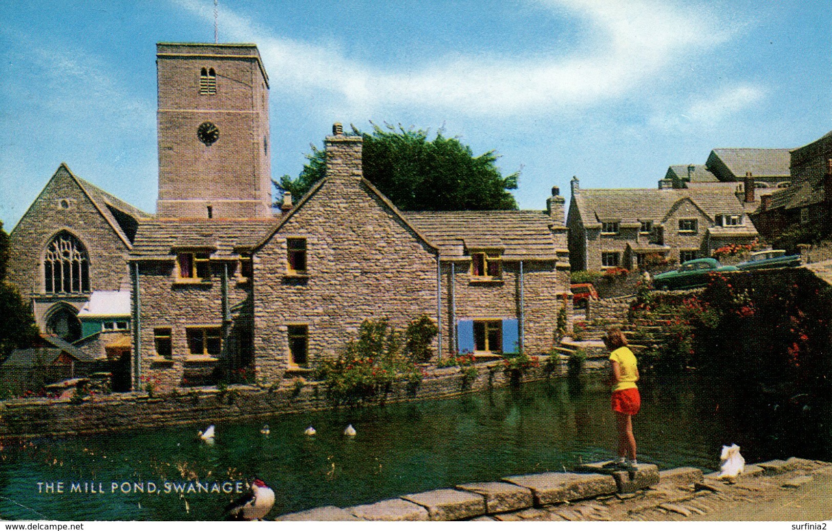 DORSET - SWANAGE - THE MILL POND  Do832 - Swanage