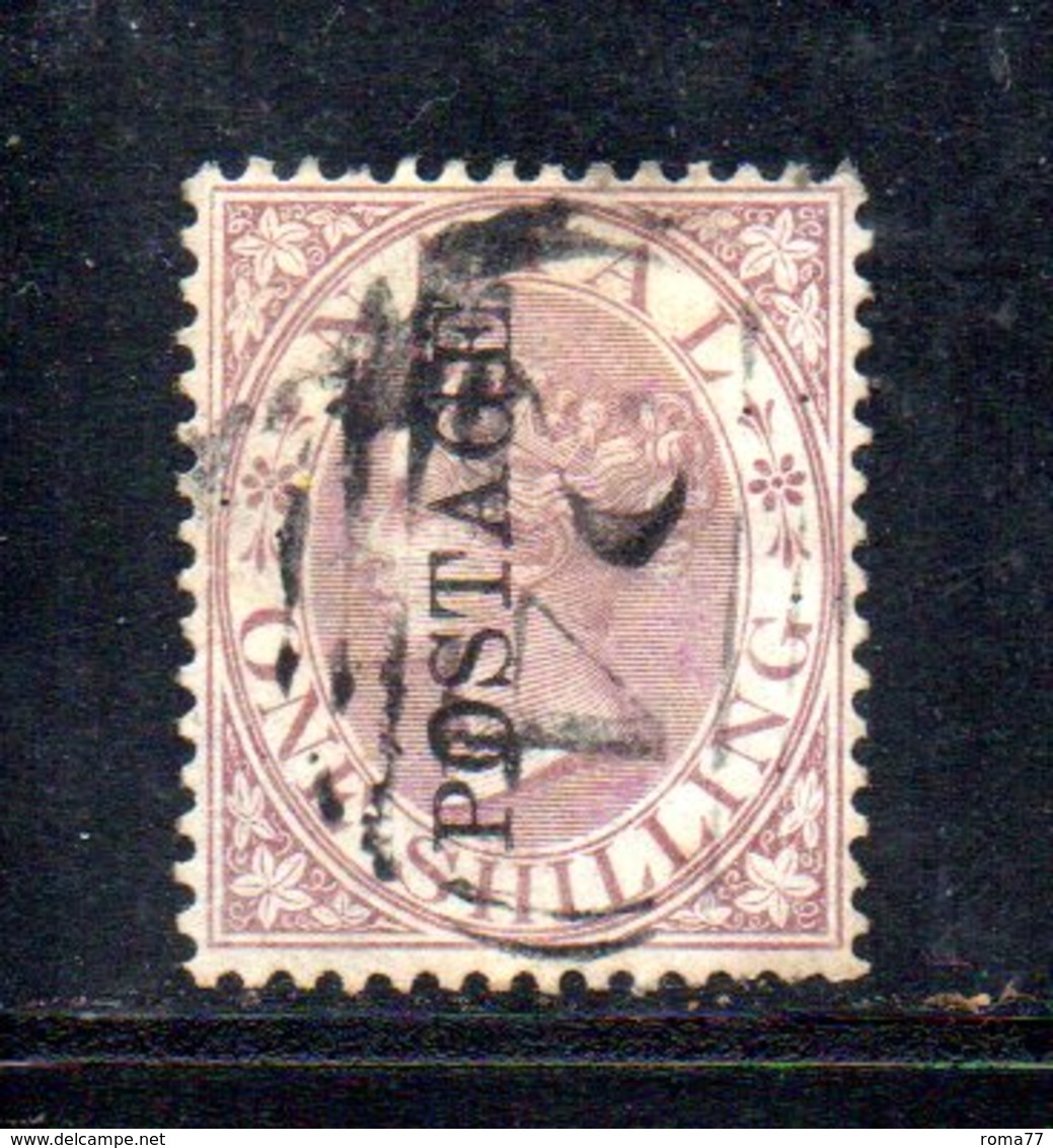 APR277 - NATAL SUD AFRICA  1873 , Yvert N. 27 Usato.  (2380A) . CC - Natal (1857-1909)