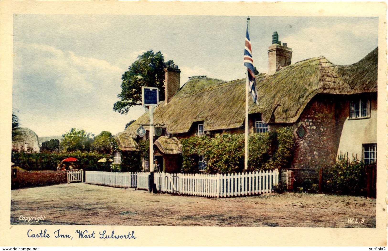 DORSET - LULWORTH VILLAGE - CASTLE INN Do137 - Other & Unclassified