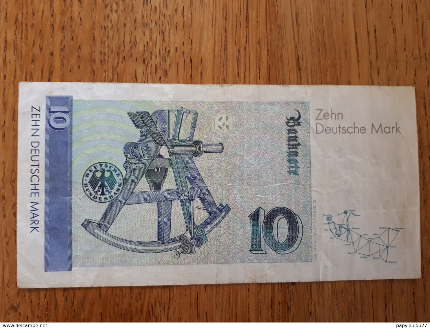 10 Deutsche Mark  10/1993 Bon état - 10 Deutsche Mark