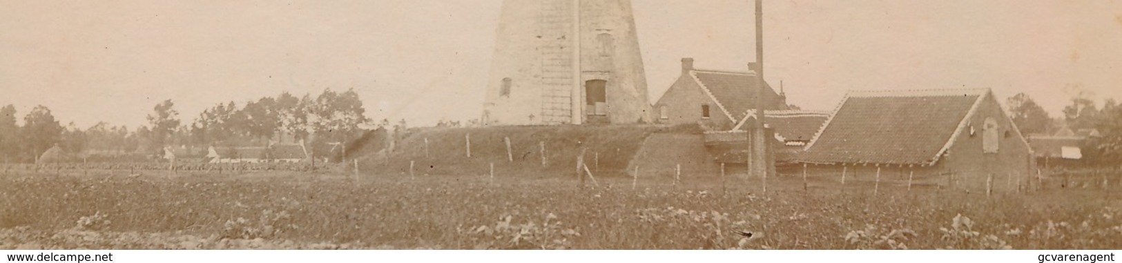 OMGEVING GENT DEURLE ST.MARTENS LATEM  - ZELDZAME FOTO 12 X 9 CM BEGIN 1900 MOLEN MET MOLENHOEVE - ZIE 4 AFBEELDINGEN - Sint-Martens-Latem