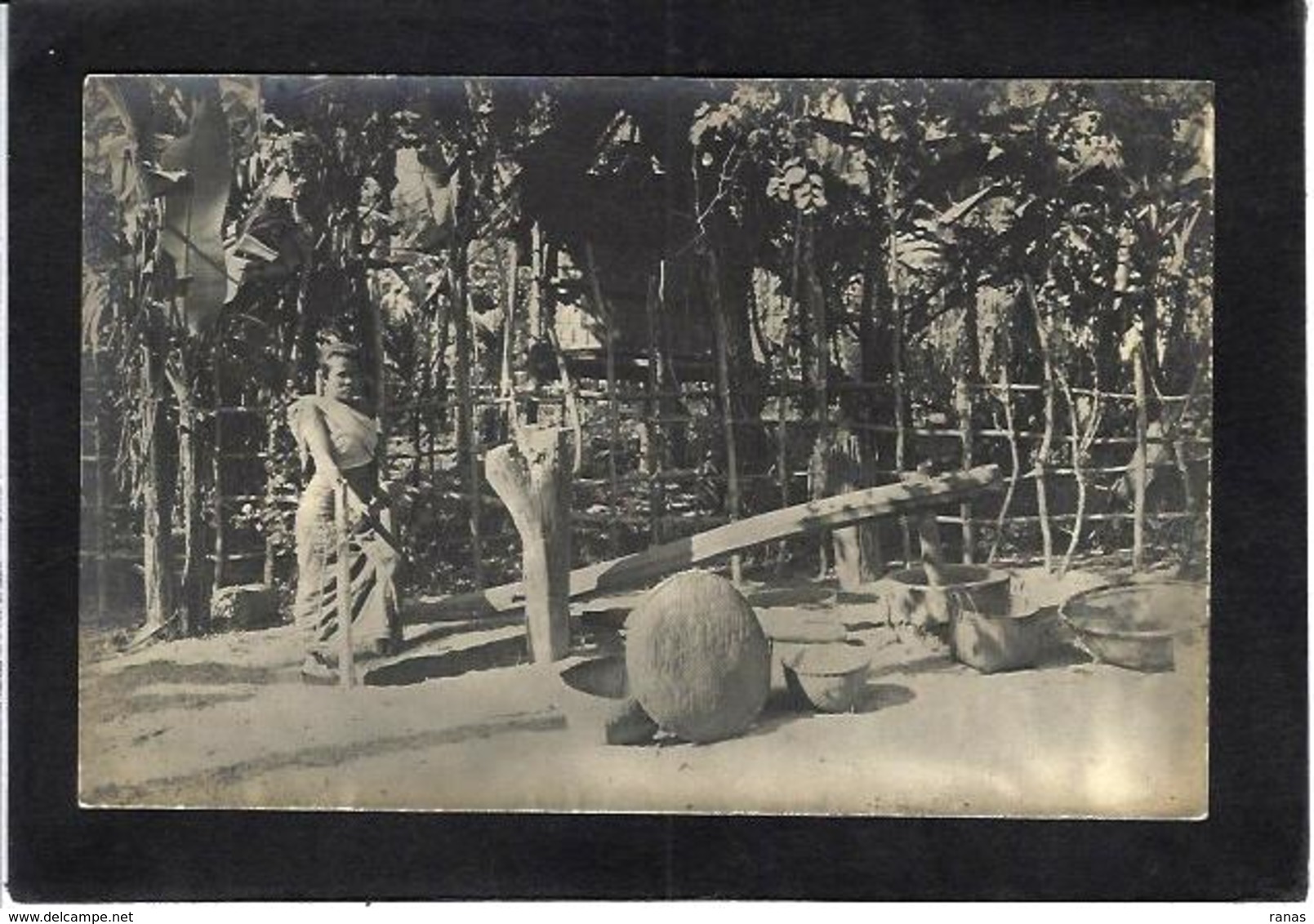 CPA SIAM Thaïlande Asie Non Circulé Carte Photo RPPC - Thailand