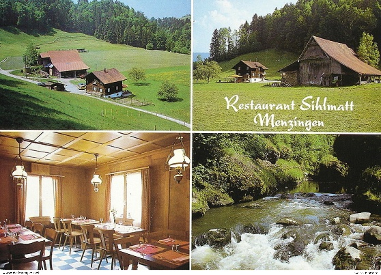 MENZINGEN Restaurant Sihlmatt Alois Hegglin Suonersteg - Menzingen