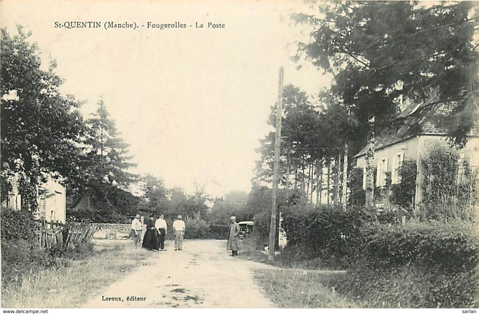 50 , Saint-Quentin-sur-le-Homme , Fougerolles , La Poste , * 417 70 - Autres & Non Classés