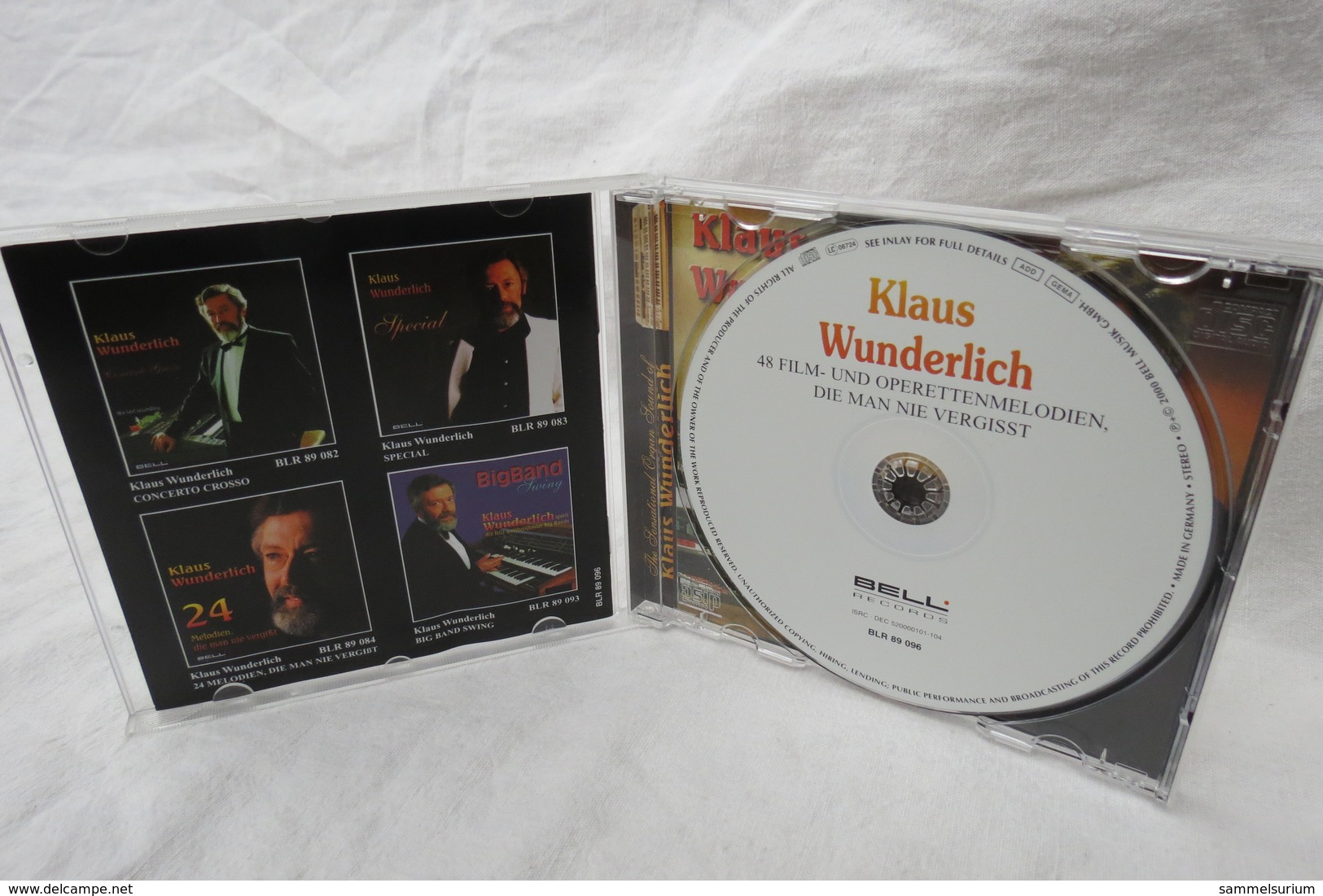 CD "Klaus Wunderlich" 48 Film- Und Operetten-Melodien Die Man Nie Vergisst - Opere