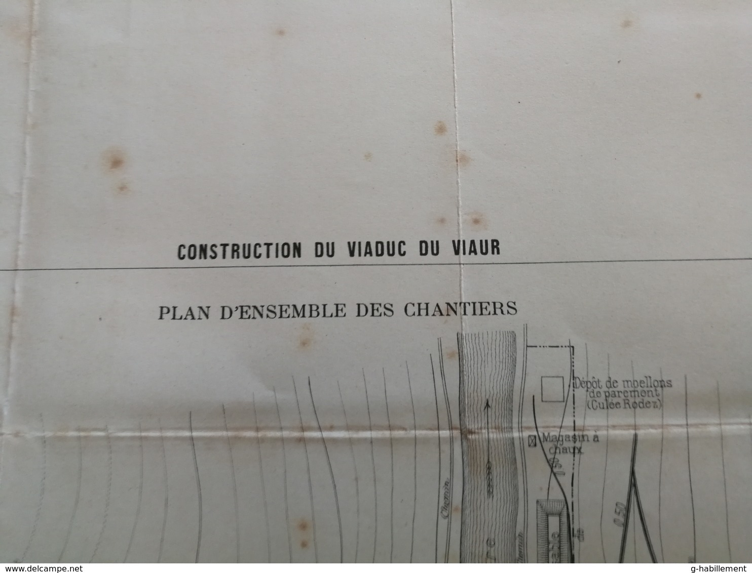 ANNALES PONTS Et CHAUSSEES (DEP12/81= - Contruction Du Viaduc Du Viaur - 1898 - Imp L. Courtier - (CLB24) - Travaux Publics