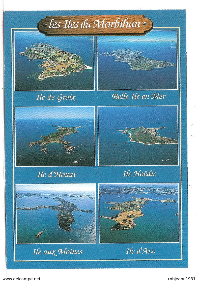 Les Iles Du Morbihan (56) Ile De Groix - Belle Ile En Mer - Ile D'houat - Ile Hoedic - Ile Aux Moines - Ile D'arz - Sonstige & Ohne Zuordnung