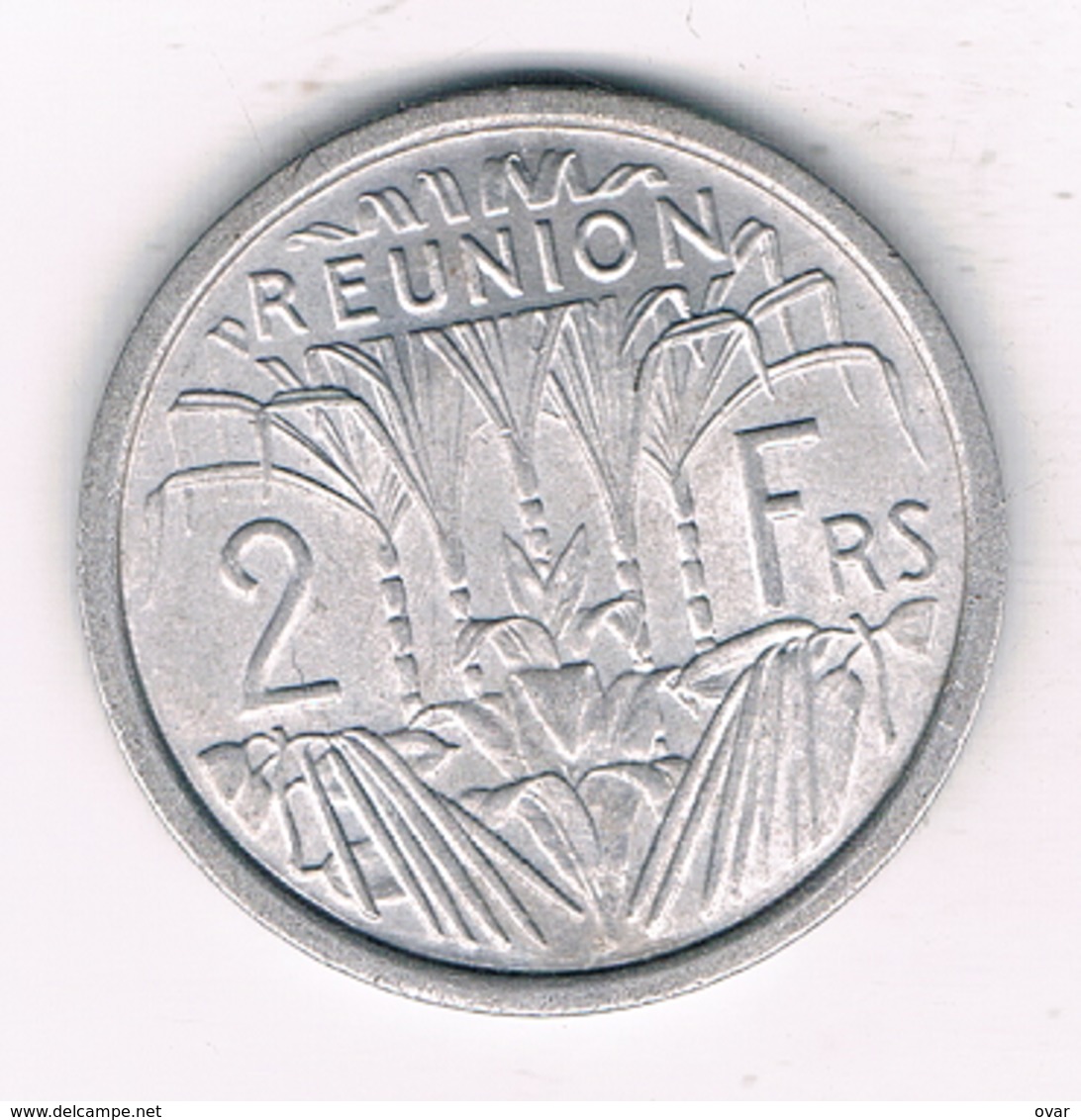 2 FRANCS 1973 (mintage 500000ex.) REUNION /3310/ - Réunion
