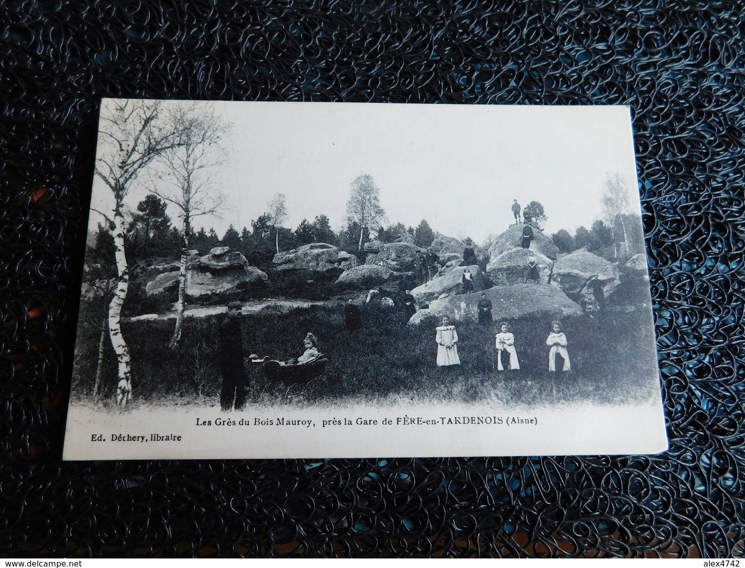 Les Grès Du Bois Mauroy, Près La Gare De Fère-en-Tardenois, 1916  (Q7) - Fere En Tardenois